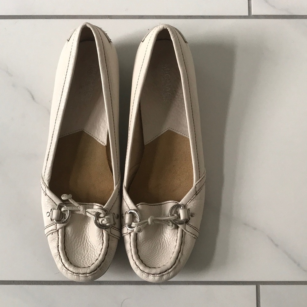 Micheal Kors leather loafers